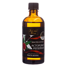 Изображение товара Золотой Шелк Касторово-репейное масло-купаж для активного роста волос 100 мл 1 шт