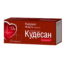 Изображение товара Кардио Форте таблетки товарного знака Кудесан массой 0,4 г 20 шт