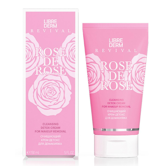 Изображение товара Либридерм Rose de Rose очищающий крем-детокс 150 мл для кожи