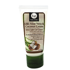 Купить U&I Aloe Vera Гель для кожи лица и тела Coconut Cream с кокосовым кремом 60 г 1 шт цена