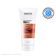 Купить Vichy Dercos Kera-Solutions Экспресс-маска с комплексом Про-Кератин для поврежденных и ослабленных волос 200 мл 1 шт цена