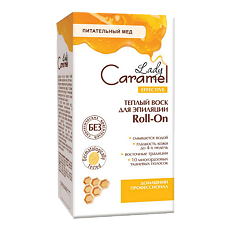 Купить Lady Caramel Теплый воск для эпиляции Roll-On 120 мл 1 шт цена
