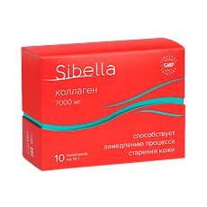 Купить Sibella Коллаген порошок пакетики по 14 г 10 шт цена