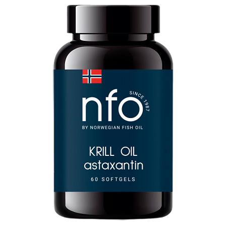 Norwegian Fish Oil Омега-3 Масло криля капсулы, 60 шт