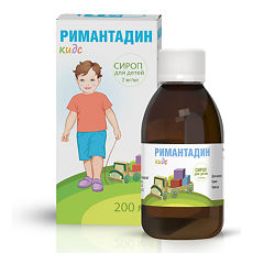 Купить Римантадин Кидс сироп 2 мг/мл 200 мл 1 шт цена