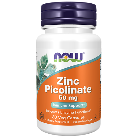 Now Zinc Picolinate Цинка пиколинат 50 мг капсулы массой 530 мг 60 шт