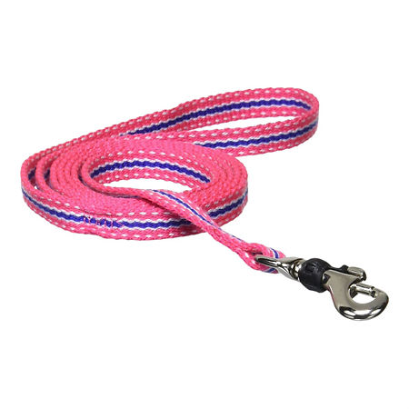 Premium Pet Поводок с защитой карабина для собак, разм. м. розовый