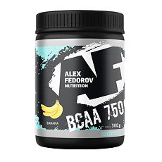 Купить Alex Fedorov Nutrition BCAA 7500 Комплекс незаменимых аминокислот порошок со вкусом банана банка 300 г 1 шт цена