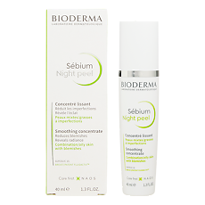 Изображение товара Bioderma Sebium Отшелушивающий ночной пилинг для комбинированной жирной проблемной кожи лица 40 мл 1 шт