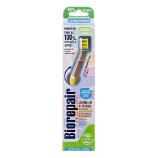 Купить Biorepair Зубная щетка Curve Junior Зубная щетка изогнутая детская с 6-12 лет 1 шт цена