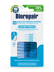 Изображение товара Biorepair Мягкие ершики зауженные Scovolini Monouso in Gomma Stretti 1 уп