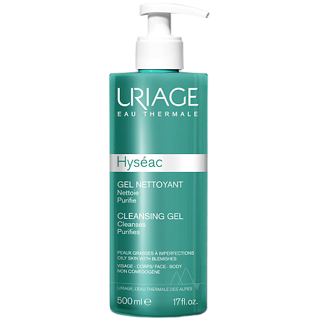 Uriage Hyseac гель очищающий для лица, 500 мл 1 шт