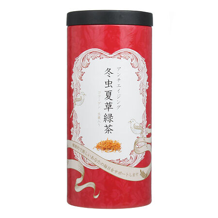 Японский чай Yukinohada омолаживающий с кордицепсом, коллагеном и имбирем фильт-пакеты массой 2,6 г 24 шт