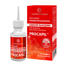 Купить Supernova Пептидный концентрат для волос Блокатор Выпадения Procapil 30 мл 1 шт цена
