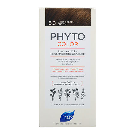 Изображение товара Phyto Color Краска для волос светлый золотистый шатен оттенок 5,3 1 шт