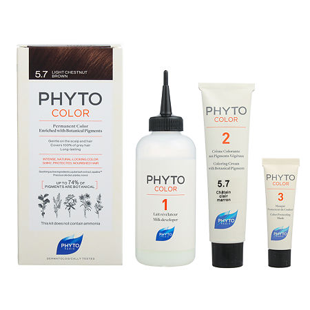 Изображение товара Phyto Color Крем-краска для волос светлый каштан оттенок 5.7 1 шт