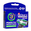 Deonica 3 лезвия For Men Сменные кассеты для бритья 4 шт