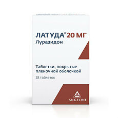 Купить Латуда таблетки покрыт.плен.об. 20 мг 28 шт цена