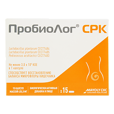 Купить Пробиолог СРК капсулы массой 435,5 мг 15 шт цена