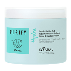Купить Kaaral Purify Hydra Deep Mask Маска для волос интенсивная увлажняющая питательная 500 мл 1 шт цена