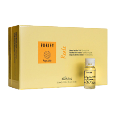 Купить Kaaral Purify Reale Intense Nutrition Vials Лосьон несмываемый для поврежденных и обезвоженных волос 10 мл 12 шт цена