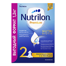 Изображение товара Nutricia Нутрилон 2 Premium NutriBiotik Сухая молочная смесь с 6 мес упак.