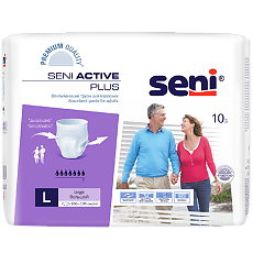 Изображение товара Seni Active Plus Трусы впитывающие для взрослых Large 10 шт