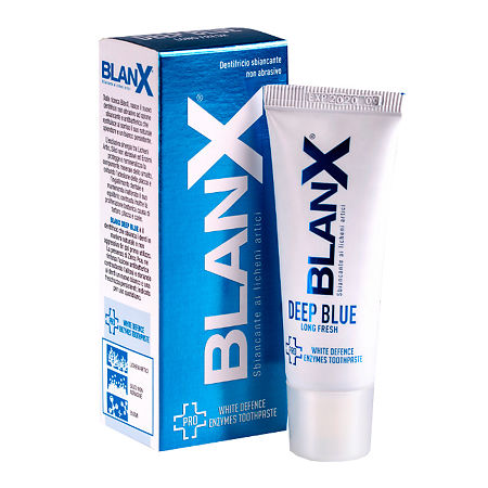 Blanx Зубная паста Pro Deep Blue Экстремальная свежесть 25 мл 1 шт