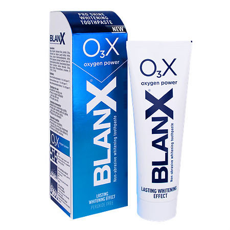 Blanx Зубная паста O3X Oxygen Power отбеливающая 75 мл 1 шт