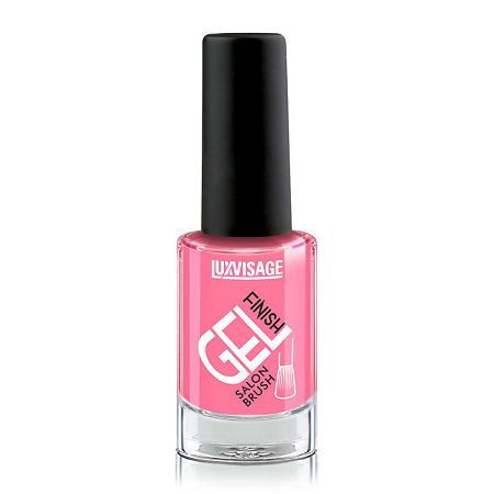 Люкс Визаж (Lux Visage) Лак для ногтей Gel finish тон 04 ярко-розовый 1 шт