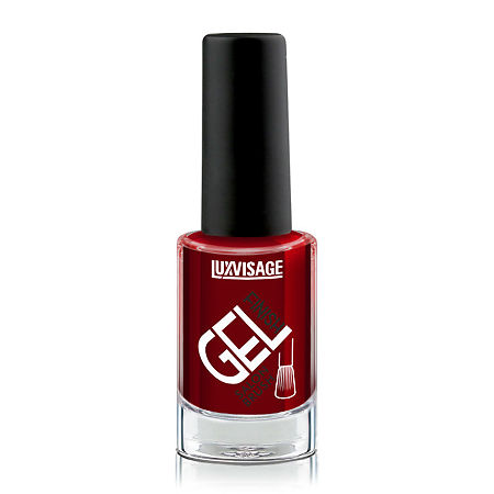 Изображение товара Люкс Визаж (Lux Visage) Лак для ногтей Gel finish тон 08 бордовый 1 шт