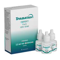 Изображение товара Траватан капли глазные 40 мкг/мл 2,5 мл фл-кап 3 шт