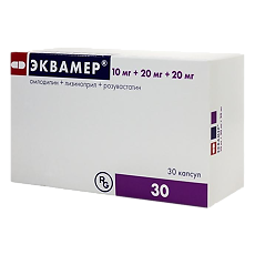 Купить Эквамер капсулы 10 мг+20 мг+20 мг 30 шт цена