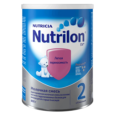 Изображение товара Nutrilon ГА 2 800 г детская гипоаллергенная смесь для детей с 6 месяцев