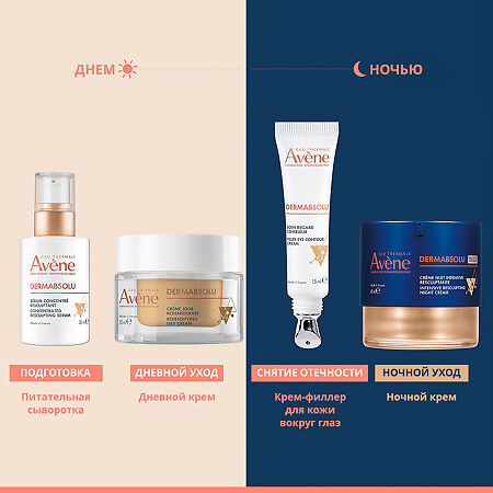 Avene DermAbsolu Jour Дневной крем для лица для всех типов кожи 40 мл 1 шт