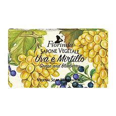 Изображение товара Florinda Мыло Фруктовая страсть Виноград и Черника 200 г 1 шт