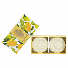 Купить La Florentina Набор мыла в подарочной коробке Цитрус 115 г 2 шт цена