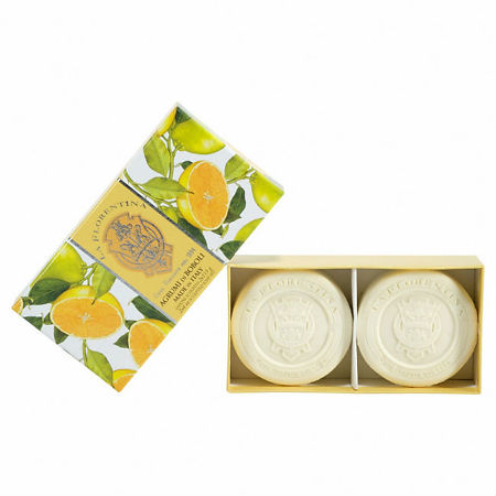 Изображение товара La Florentina Набор мыла в подарочной коробке Цитрус 115 г 2 шт