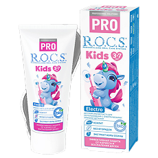 Купить R.O.C.S.PRO Kids Electro Зубная паста для детей 45 г 1 шт цена