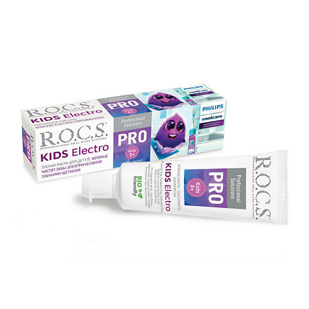 R.O.C.S.PRO Kids Electro Зубная паста для детей, 45 г 1 шт