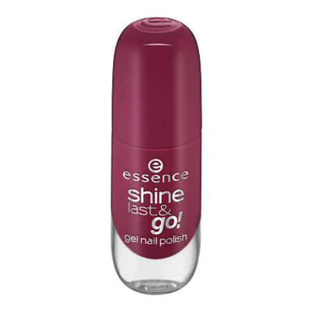 Essence Лак для ногтей Shine Last & Go! пурпурно-красный тон 20 1 шт