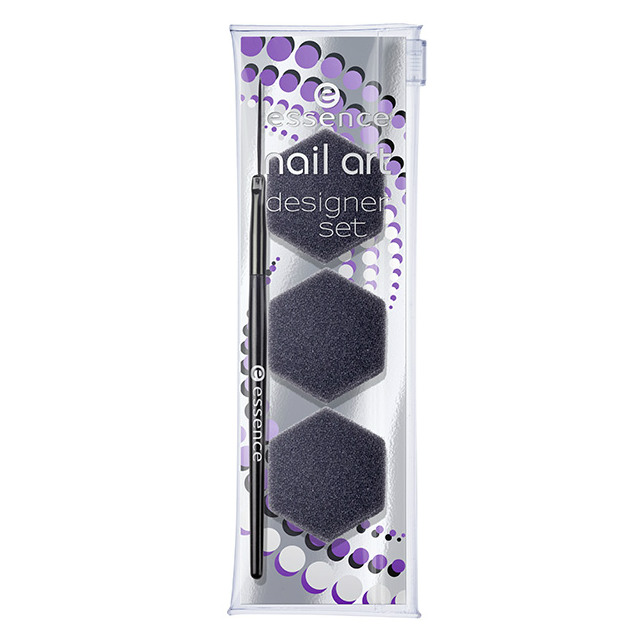 Изображение товара Набор для дизайна ногтей Essence Designer Set 1 шт мягкие губки и кисточка Изображение товара Набор для дизайна ногтей Essence Designer Set 1 шт мягкие губки и кисточка
