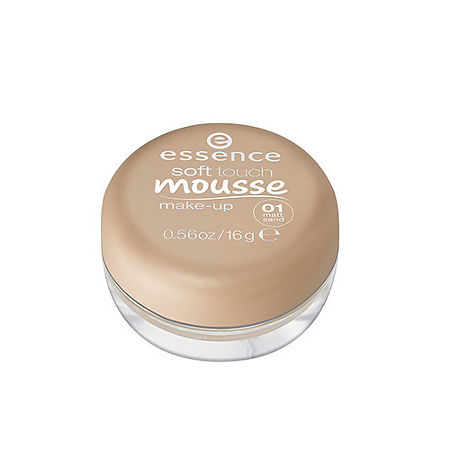 Essence Мусс для лица тонирующий Soft Touch Mousse Make-up тон 01 песочный 1 шт