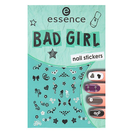 Essence Наклейки для ногтей Nail Art Sticker 02 Bad girl 1 шт