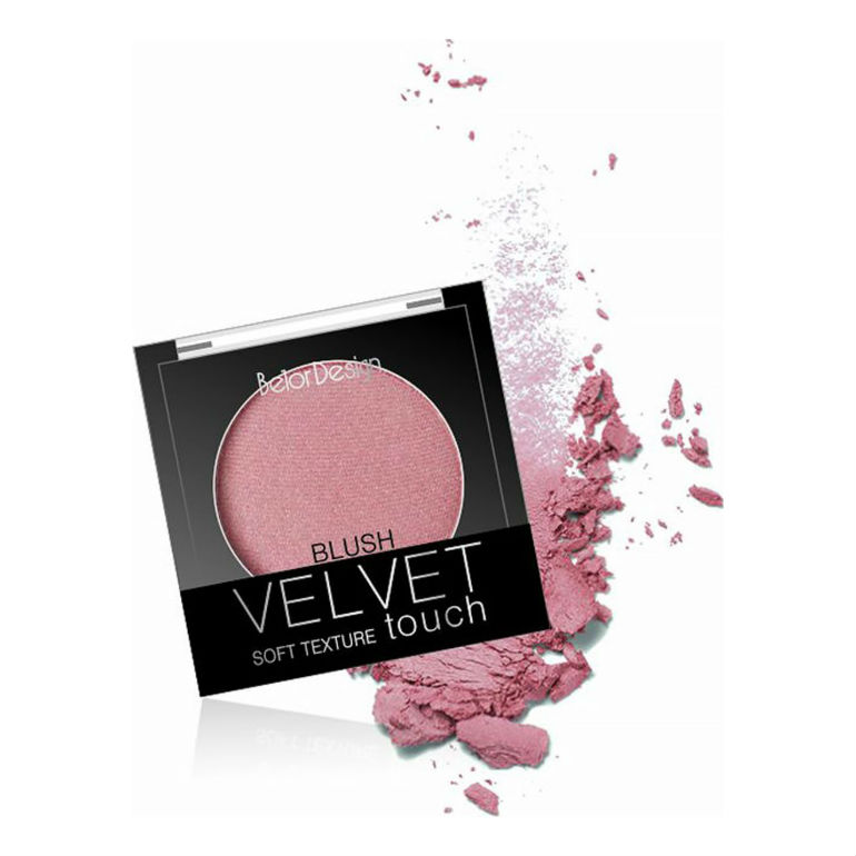 Изображение товара Румяна Velvet Touch 104 Belor Design для естественного макияжа и сияния лица