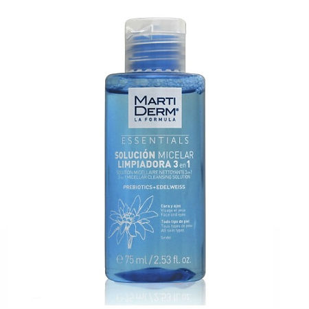 Изображение товара MartiDerm Essentials Мицеллярный раствор очищающий 3в1 75 мл 1 шт