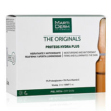 Изображение товара MartiDerm The Originals Proteos Hydra Plus Ориджиналс Протеос Гидра Плюс для лица и шеи ампулы 2 мл 10 шт