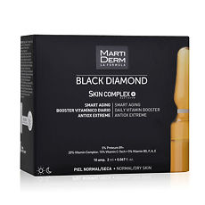 Купить MartiDerm Блэк Даймонд Skin Complex Advanced Антивозрастное средство ампулы 2 мл 10 шт цена