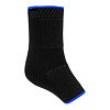SMARTC Голеностоп эластичный трикотажный Sport цвет черный с синим размер № 4 23-25 см 1 шт