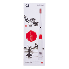 Изображение товара Зубная щетка электрическая звуковая CS Medica SonicMax CS-167-W 1 шт
